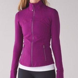 Lululemon Regal Plum Define Slim Fit Jacket Size 4